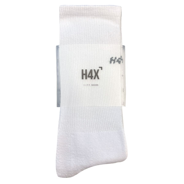 White socks H4X for men (1 pair)