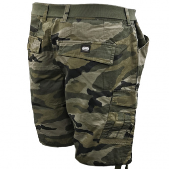 Green camo Cargo Short Ecko Unltd For Men